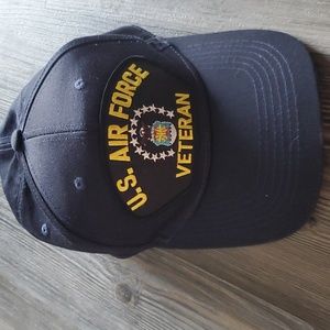 Us air force veteran hat VERY CLEAN!